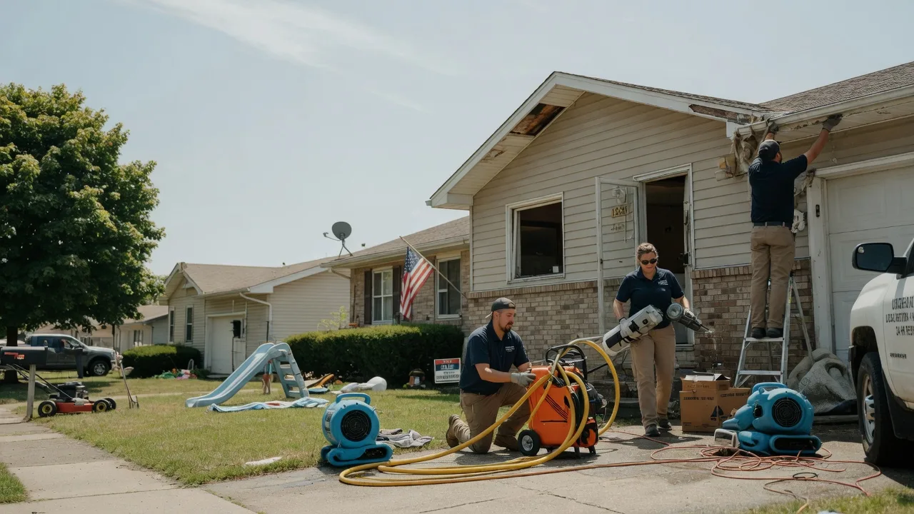 Water Damage Restoration in Bowers, PA near me